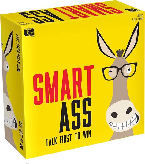 smart ass trivia card game kmart|UNIVERSITY GAME Smart Ass Booster Set and Card Game.